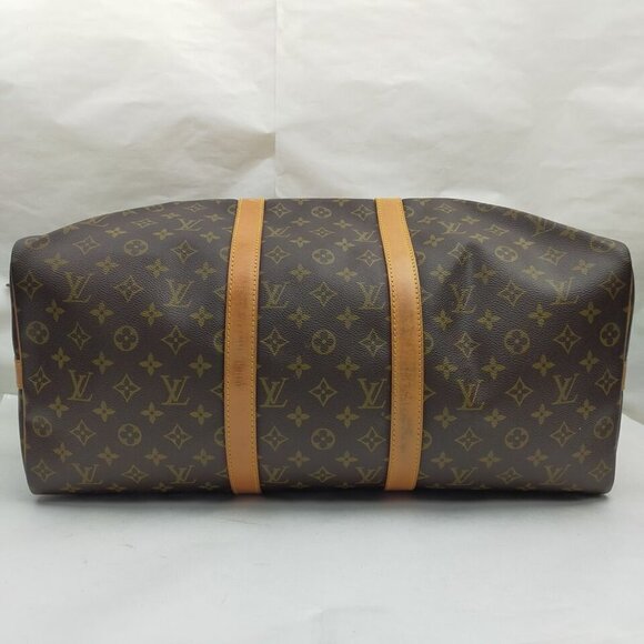 100% Authentic Louis Vuitton Keepall Bandouliere 50 Monogram Hand Bag #MN699 - Picture 5 of 9